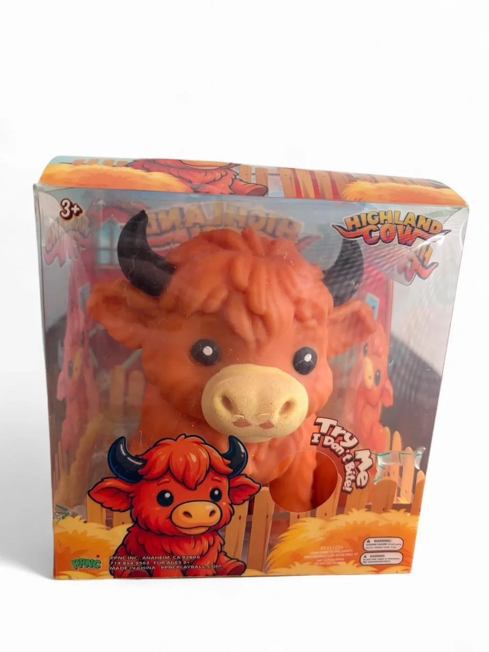 Highland Cow Squishy Toy